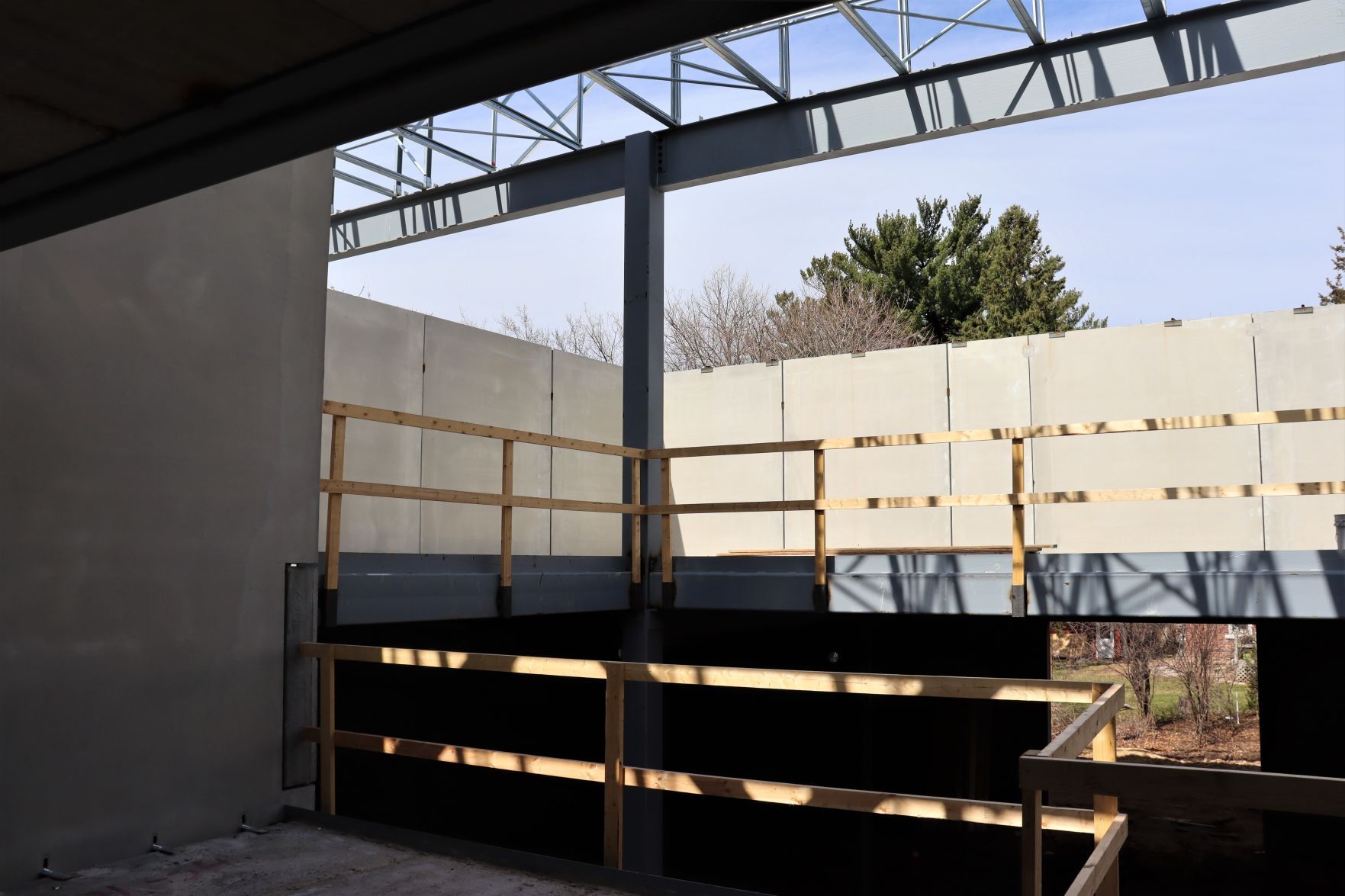 Chippewa Area History Center construction progress